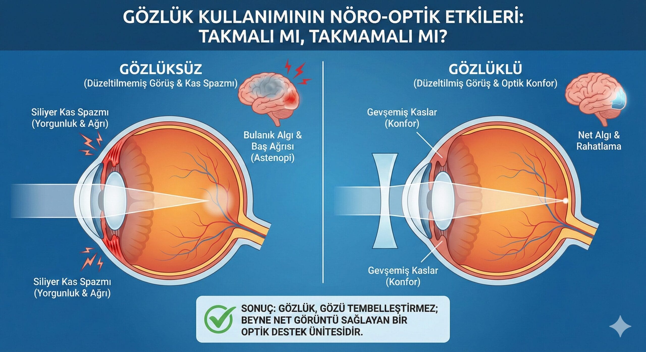 8 Gerçek: Gözlük Sürekli Takılmalı Mı
