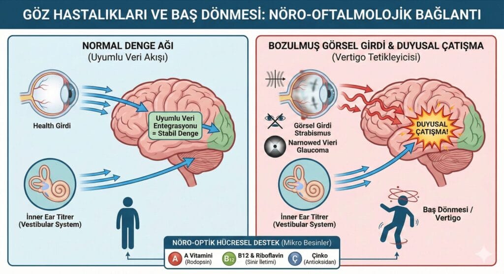 Göz Hastalıkları Baş Dönmesi Yapar Mı?