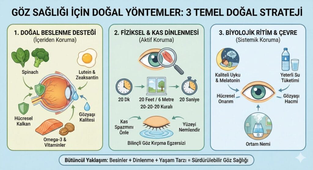 7 Kanıtlanmış Adım: Göz Sağlığı İçin Doğal Yöntemler