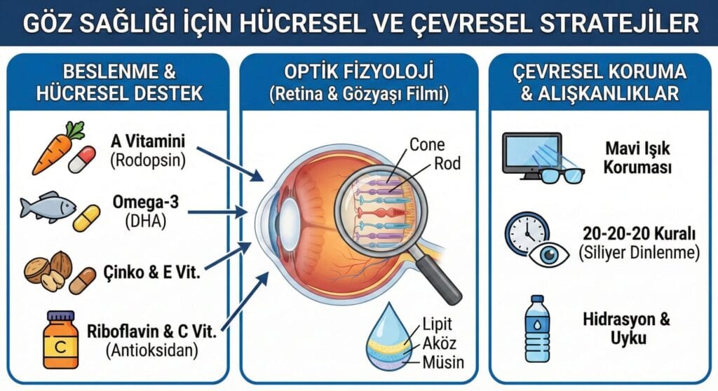 Göz Sağlığı İçin Ne Yapmalı