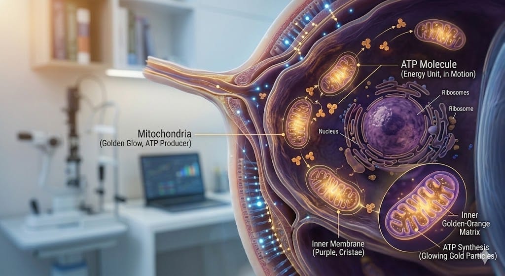 Retina Hücreleri Nasıl Enerji Üretir? Mitokondriyal Süreçler