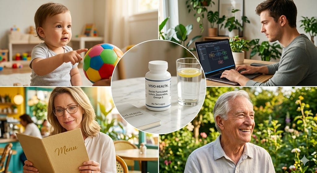 Göz Vitaminleri Yaşa Göre Değişir mi? 2026 Yaş Grubu Rehberi