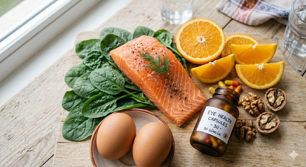 Kontakt lens kullananlar hangi göz vitaminlerini almalı - ilk 5 Vitamin