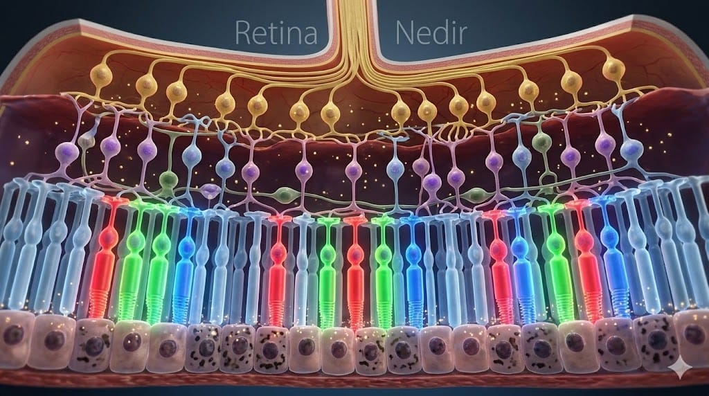 Retina Nedir? Gözdeki Görme Hücreleri Nasıl Çalışır?