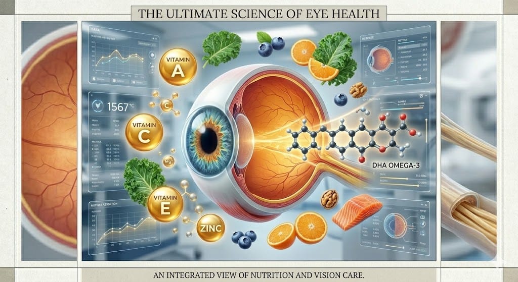 Göz Sağlığı Vitaminleri: 8 Temel Bileşen ve Bilimsel Temel