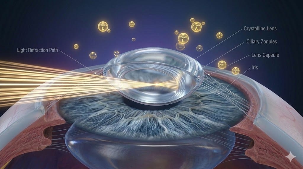 Göz Merceği (Lens) Nedir? Nasıl Odaklama Yapar?