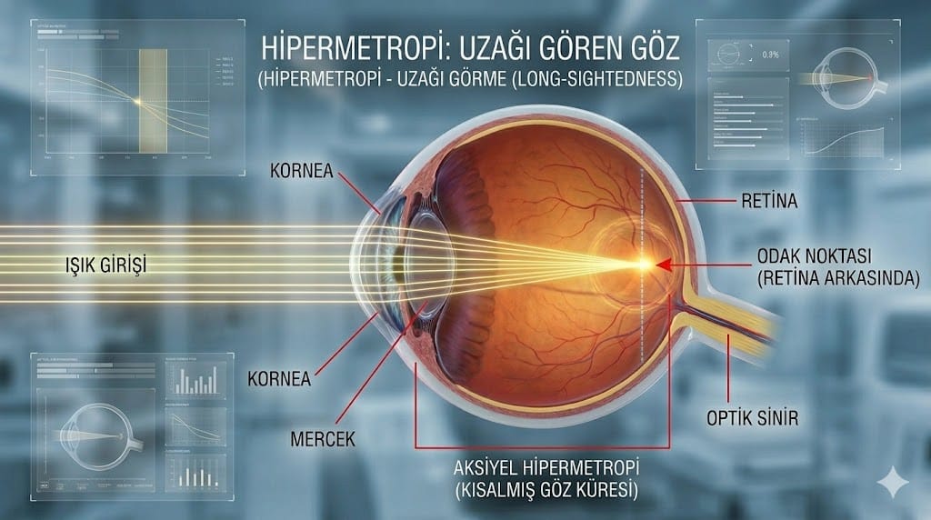 Hipermetrop Nedir? Nedenleri ve Görme Sorunları Rehberi