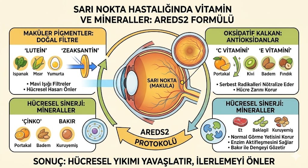 Sarı Nokta Hastalığında Hangi Vitaminler Kullanılır?
