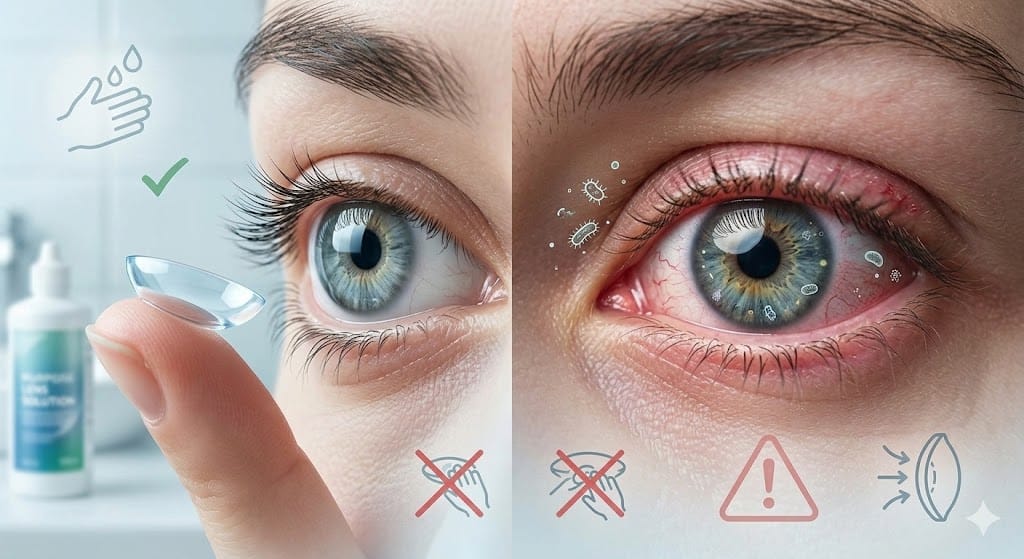 Kontakt Lens Göze Zarar Verir mi?