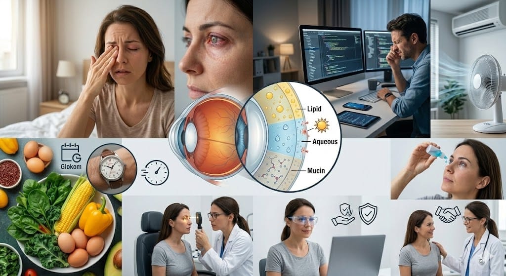 Göz Kuruluğu Neden Olur? Temel Nedenler